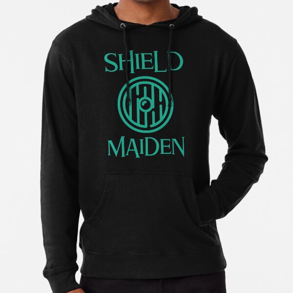 Bouclier Maiden Vikings Sweat à capuche léger