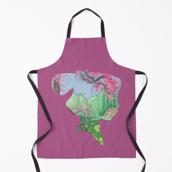 Artikelvorschau, Aquarell Silhouette Mulan Garten entworfen und verkauft von Krystal280791 Shop.