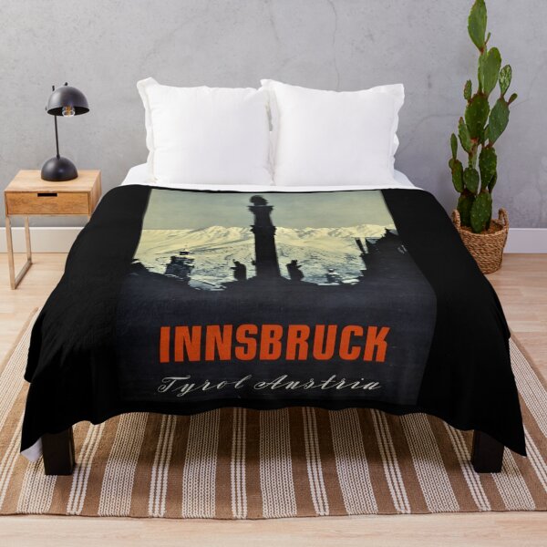 Item preview, Innsbruck retro poster designed and sold by stickart-marek.