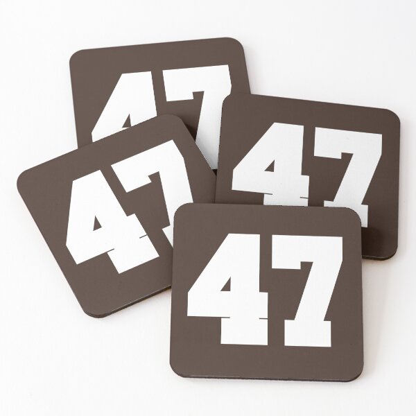 Item preview, 47 Number Cleveland Sports Fourty-Seven Brown Jersey designed and sold by HelloFromAja.