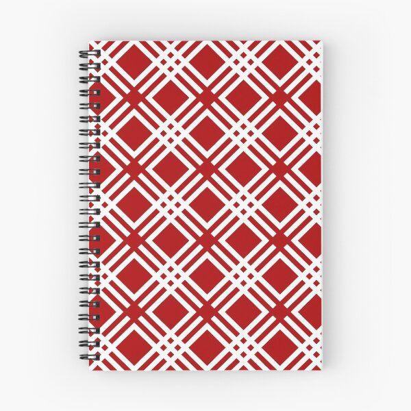 Item preview, Christmas, Art Deco, Geometric Pattern, Red and White designed and sold by meggydesigns.