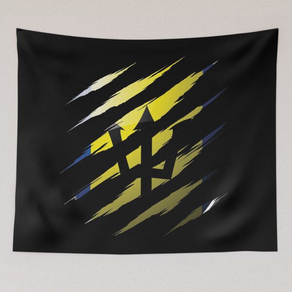 Item preview, Barbados My Country Claw Nail designed and sold by HelloFromAja.