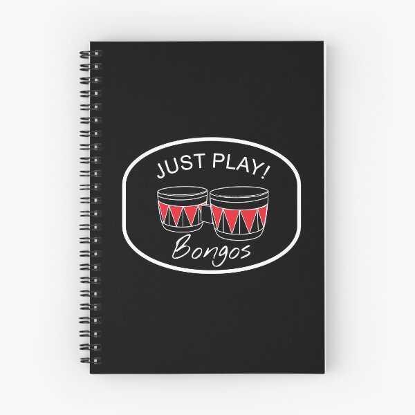 Item preview, Just Play Bongos - 2 - Designed for Musicians and those who Play Bongos designed and sold by Mindful-Designs.