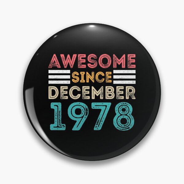 Item preview, Retro Vintage 42nd Birthday - Awesome Since December 1978 designed and sold by meedTee.