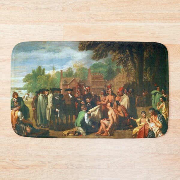 Item preview, The Treaty of Penn with the Indians - Benjamin West designed and sold by The Great  Art.