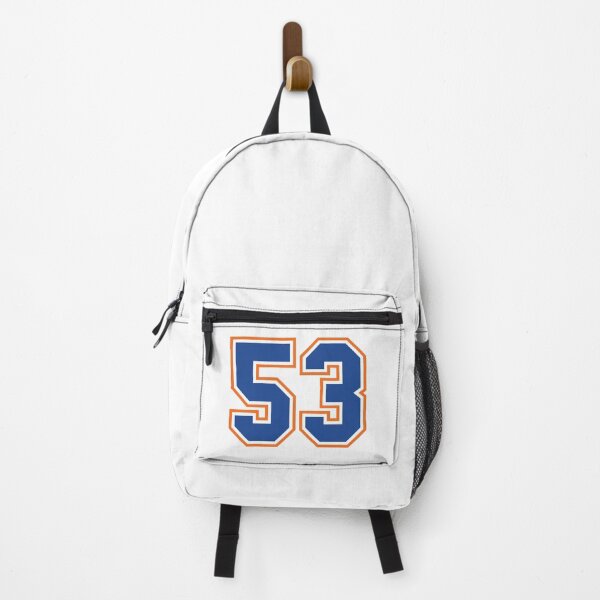 Vista previa del artículo con la obra «Cincuenta y tres Jersey Número Deportes 53», diseñado y vendido por HelloFromAja.
