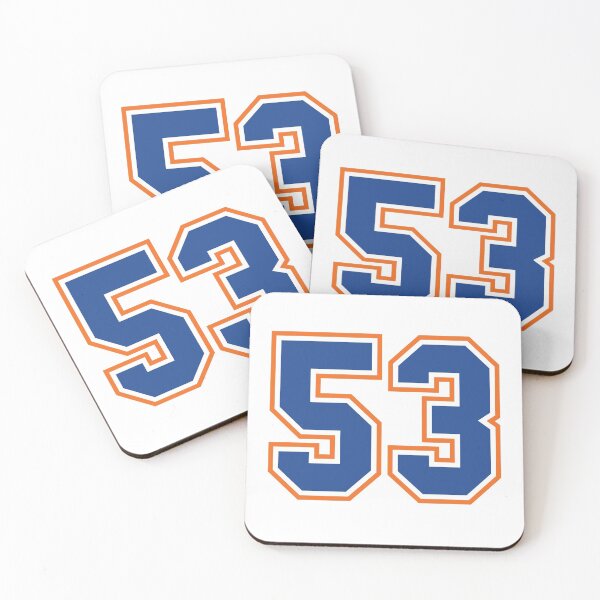 Item preview, Fifty Three Jersey Number Sports 53 designed and sold by HelloFromAja.
