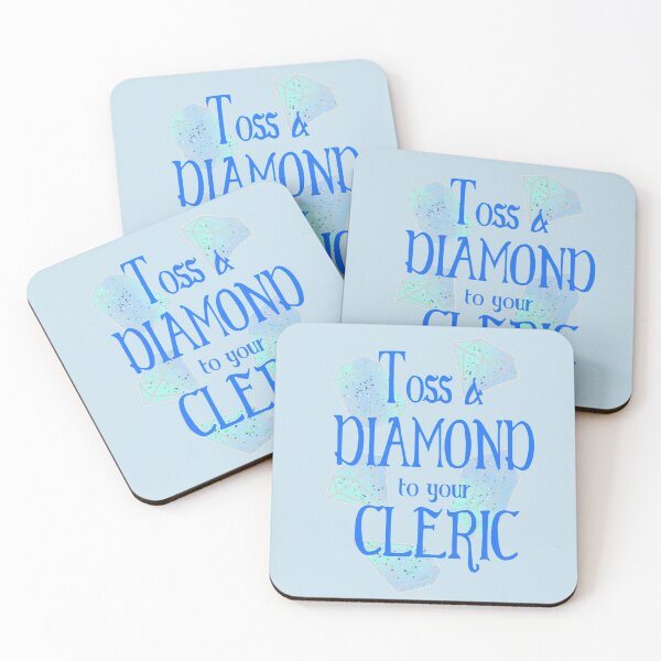 Item preview, Toss a Diamond to your Cleric designed and sold by malyix0013.