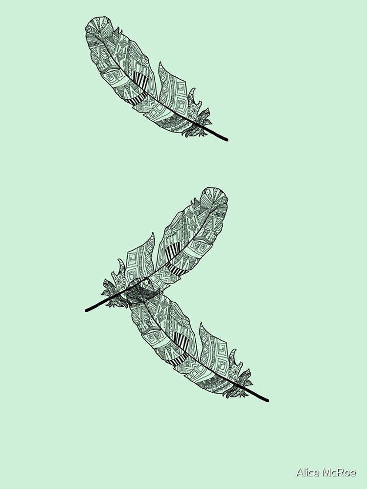 Thumbnail 5 of 5, iPhone Case, Aztec Feather designed and sold by allymac.