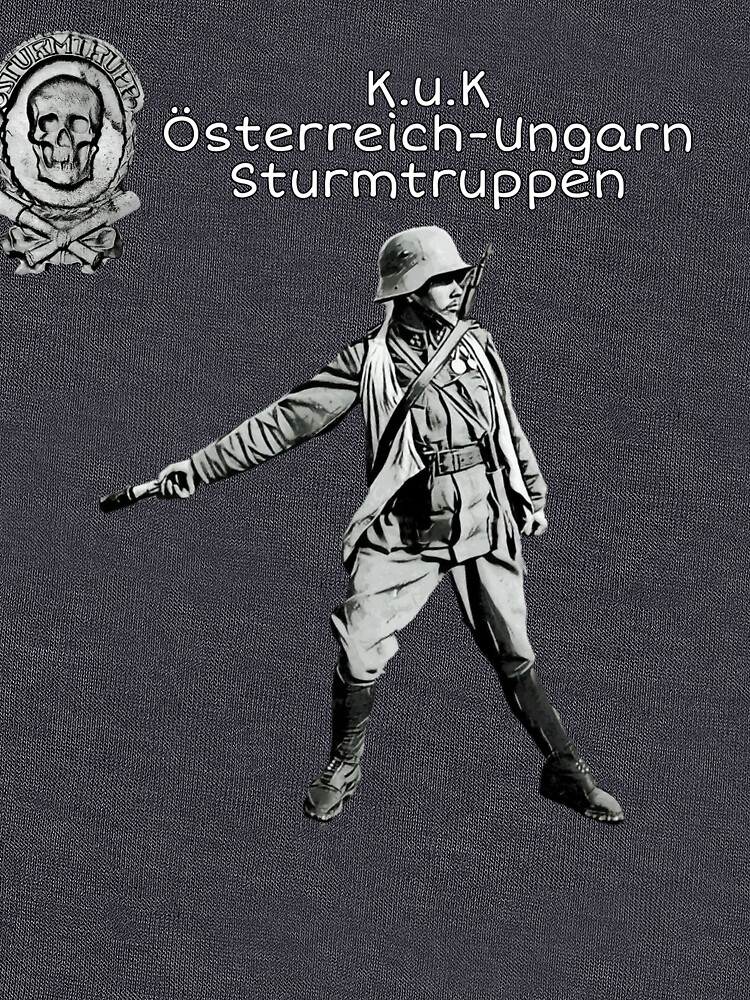 Austro Hungarian Stormtrooper T Shirt For Sale By KaiserUndKonig   Raf,750x1000,075,t,denim Heather 