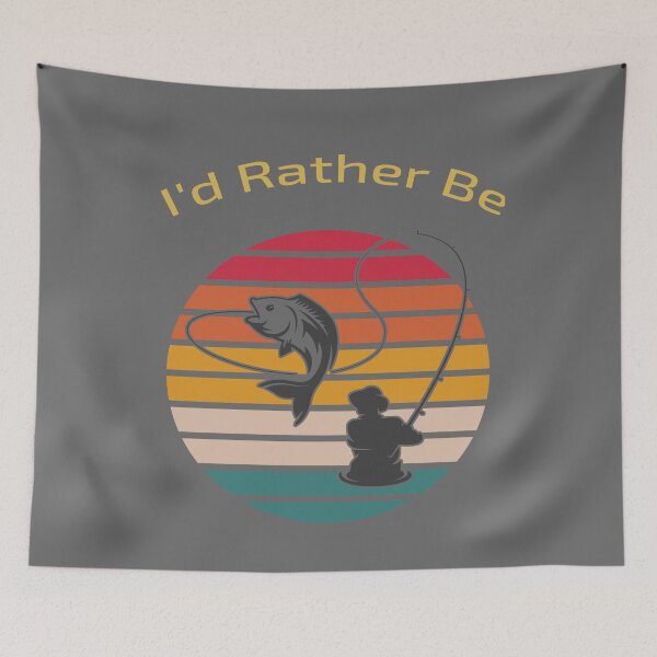 Item preview, I'd Rather Be Fishing designed and sold by HeatherPore.