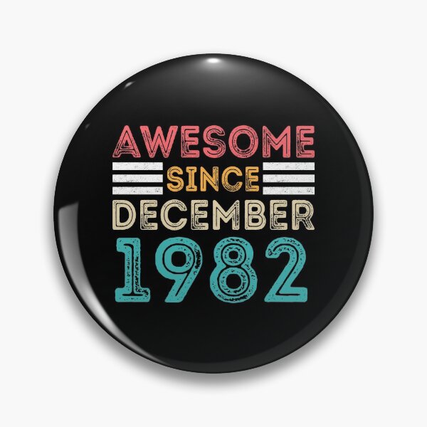 Item preview, Retro Vintage 38th Birthday - Awesome Since December 1982 designed and sold by meedTee.