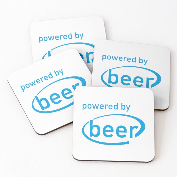 Item preview, Powered by Beer designed and sold by Craftaholic.