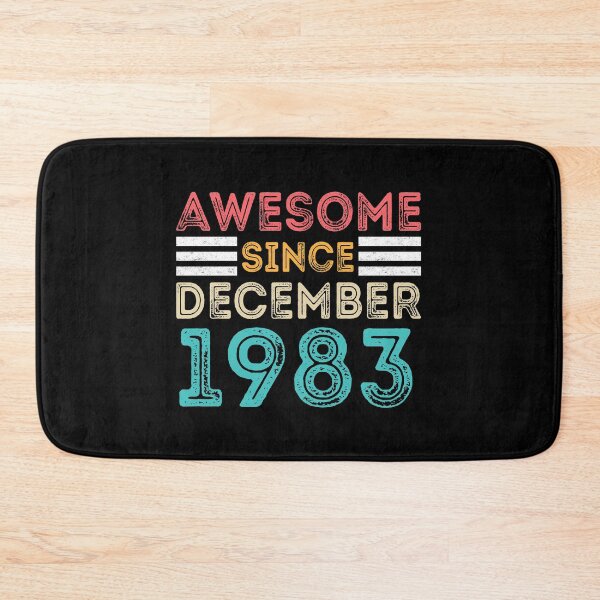Item preview, Retro Vintage 37th Birthday - Awesome Since December 1983 designed and sold by meedTee.