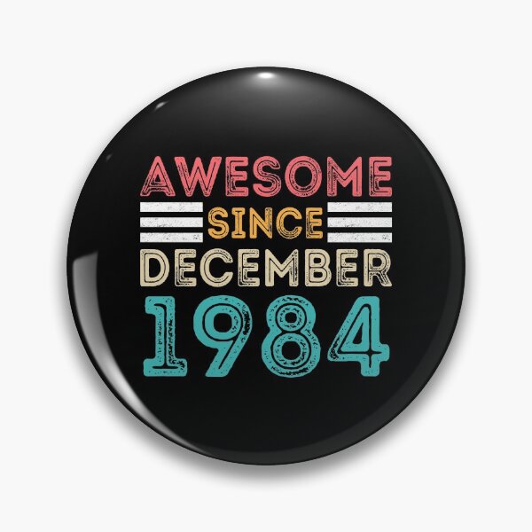 Item preview, Retro Vintage 36th Birthday - Awesome Since December 1984 designed and sold by meedTee.