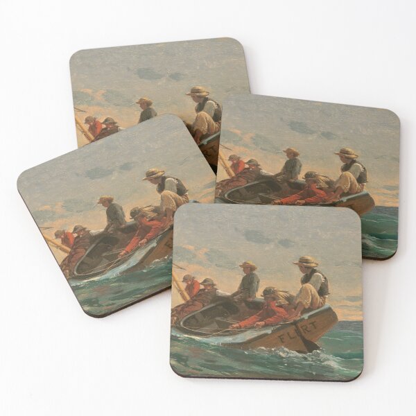 Item preview, Winslow Homer The Flirt, 1874 designed and sold by Vintage Wall Art.