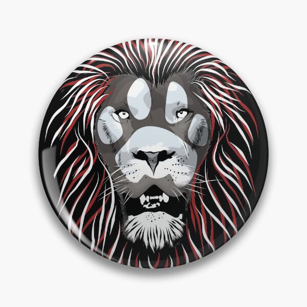 Item preview, Tribal Lion Face designed and sold by TMBTM.