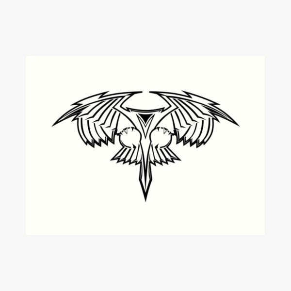 Romulan Empire logo - Inverse Art Print