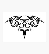 Romulan Empire logo - Inverse Photographic Print