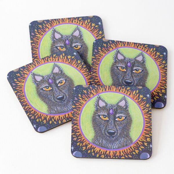 Item preview, Wolf Moon Rising designed and sold by Soozie Wray.