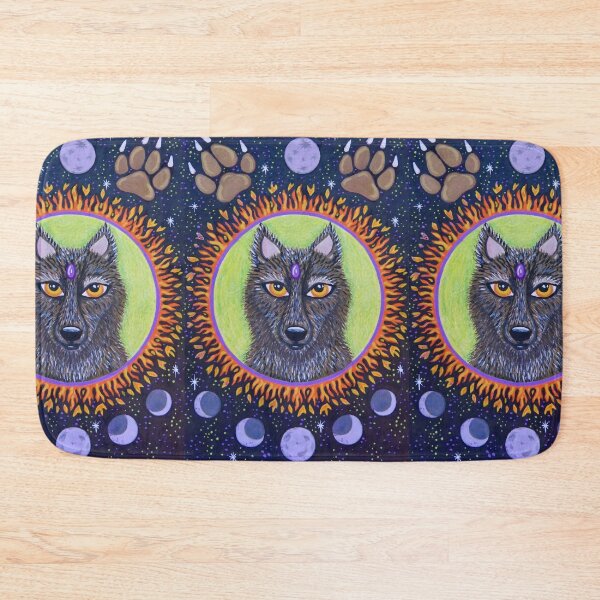 Item preview, Wolf Moon Rising designed and sold by Soozie Wray.