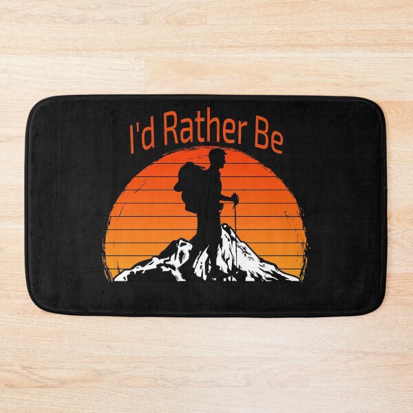 Item preview, I'd Rather Be Hiking Backpacking designed and sold by HeatherPore.