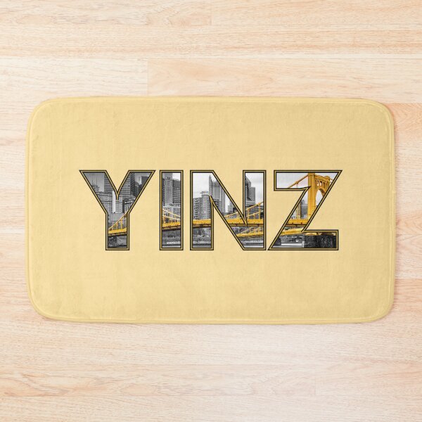 Item preview, YINZ - Pittsburgh Skyline designed and sold by WalkDesigns.
