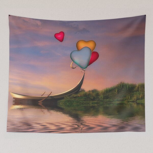 Item preview, Boat and Balloons designed and sold by Yannik Hay.