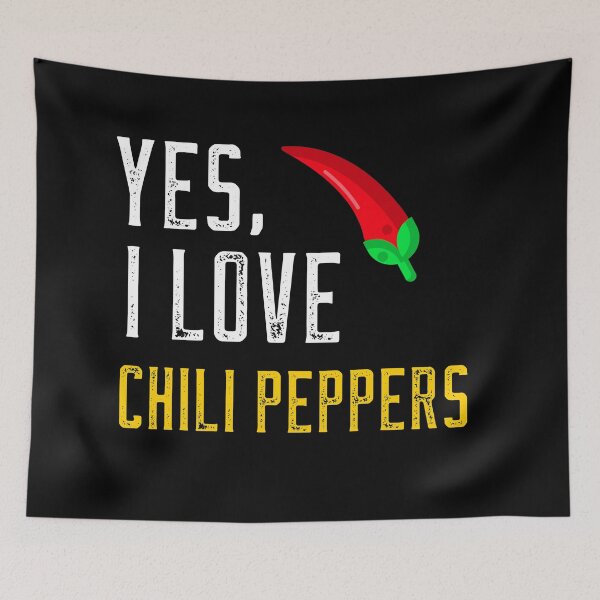 Item preview, Yes, I love chili peppers designed and sold by ds-4.