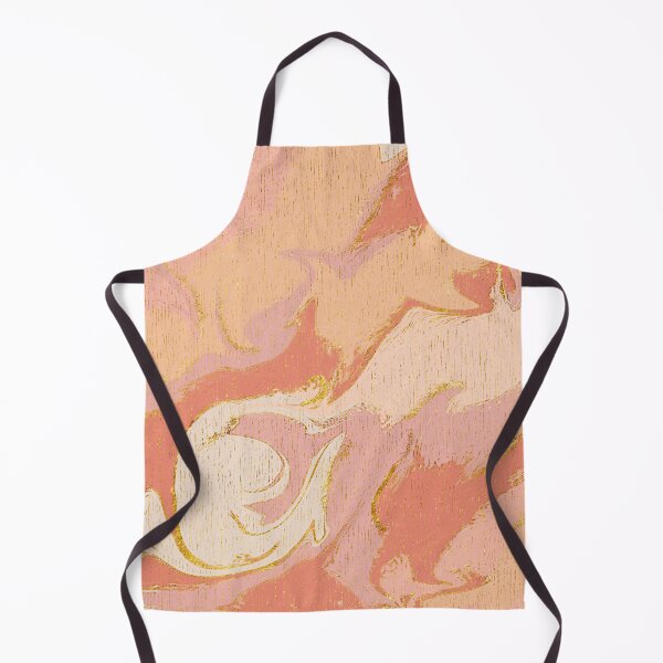 Artikelvorschau, Peach Marble Swirl Pattern Design Moderne Wellen entworfen und verkauft von NancyMerkle.