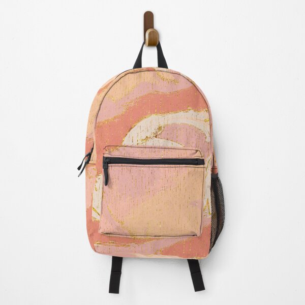 Item preview, Peach Marble Swirl Pattern Design Modern Waves designed and sold by NancyMerkle.