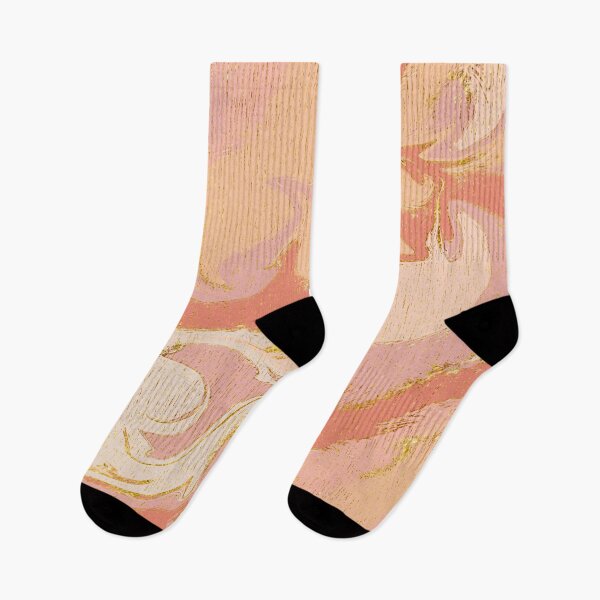 Item preview, Peach Marble Swirl Pattern Design Modern Waves designed and sold by NancyMerkle.