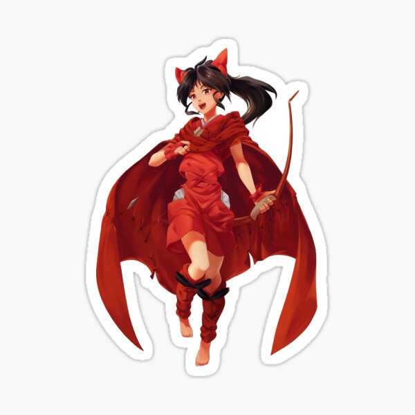 Crunchyroll Stickers Redbubble - roblox heroes online slaps animemes