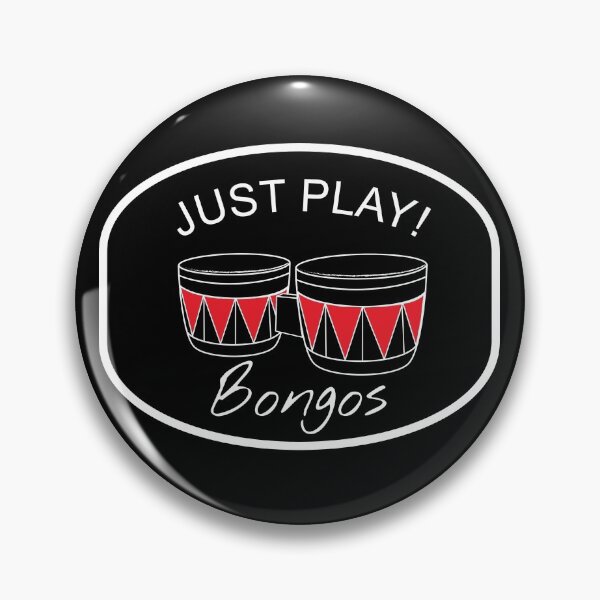 Item preview, Just Play Bongos - 2 - Designed for Musicians and those who Play Bongos designed and sold by Mindful-Designs.
