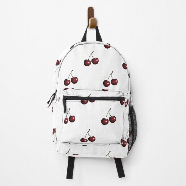 Item preview, Cherries on white pattern designed and sold by StickinTogether.