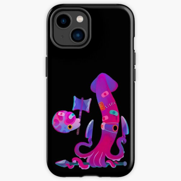 Stabby whaleshark/squid iPhone Tough Case