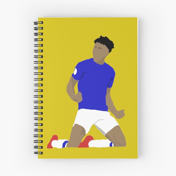 Item preview, Dominic Calvert-Lewin, Everton FC Inspired Print designed and sold by Footballat45RPM.