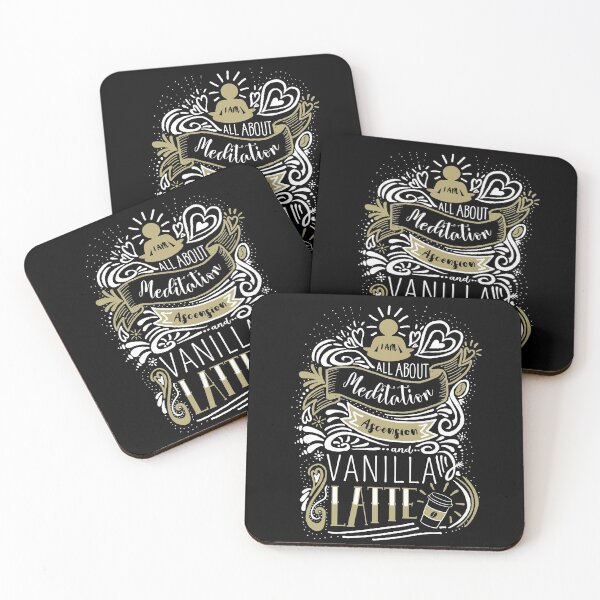 Item preview, Meditation + Vanilla Latte designed and sold by Yellocatbean.