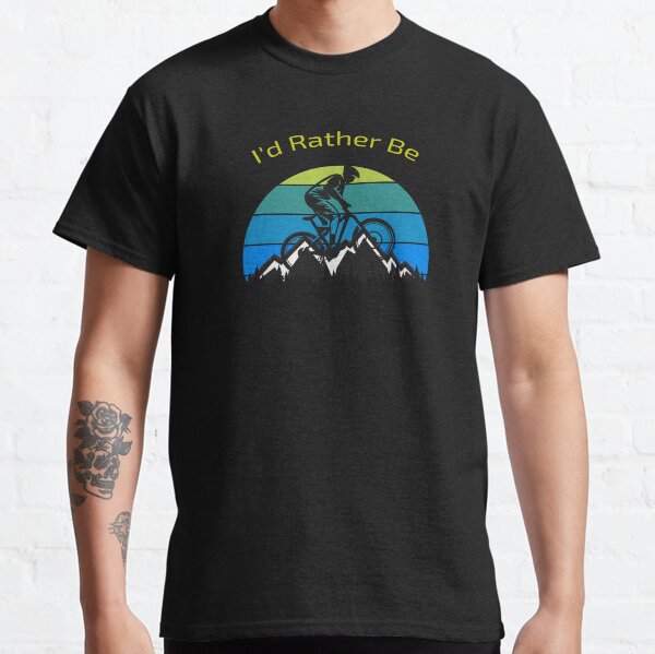 Item preview, I'd Rather Be Mountain Biking designed and sold by HeatherPore.