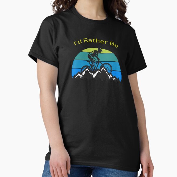 Item preview, I'd Rather Be Mountain Biking designed and sold by HeatherPore.
