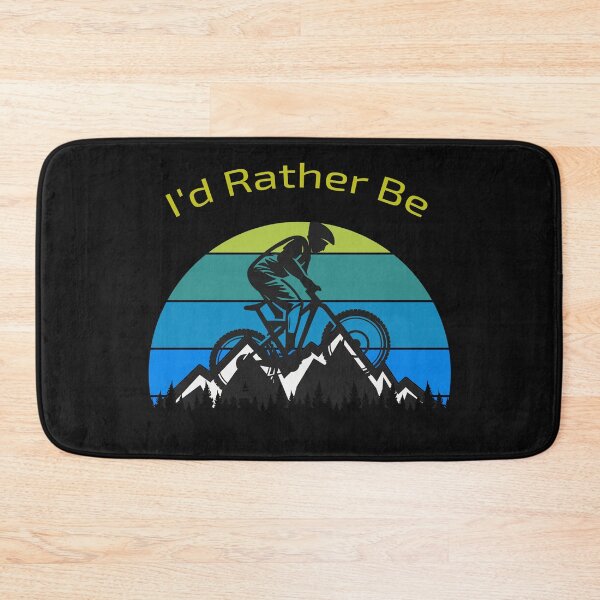 Item preview, I'd Rather Be Mountain Biking designed and sold by HeatherPore.