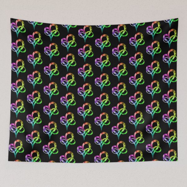 Item preview, Colorful Lights INFINITY HEART | Poly Pride | Polyamory symbol designed and sold by Carl's Clothing.