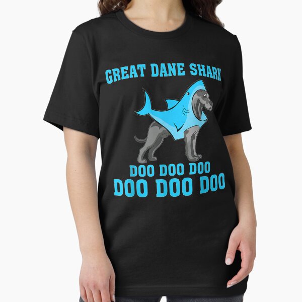 Item preview, Great Dane Shark Doo Doo Doo Great Dane Lover Gifts designed and sold by SharonArtStudio.