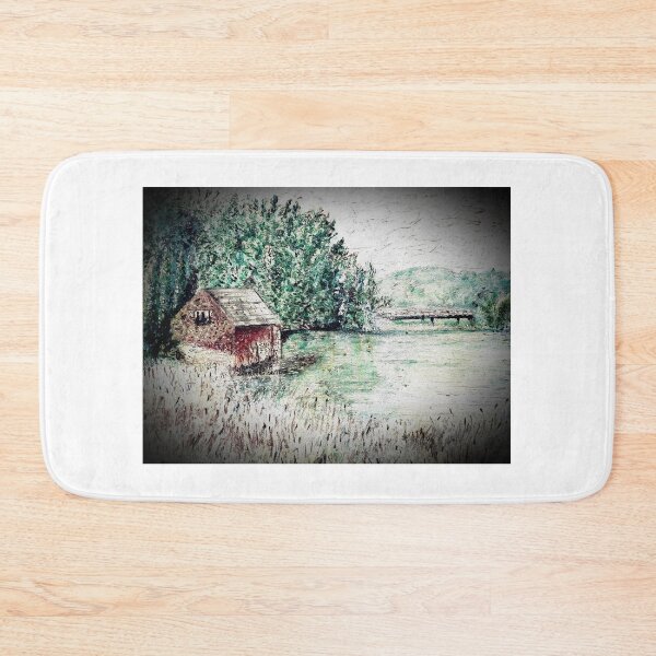 Item preview, House by river designed and sold by Rowland Glaysher.
