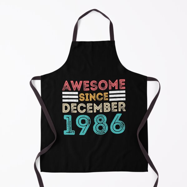 Item preview, Retro Vintage 34th Birthday - Awesome Since December 1986 designed and sold by meedTee.
