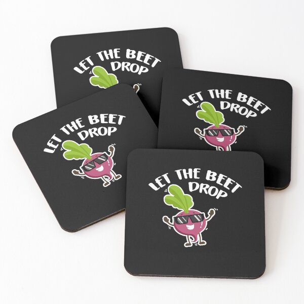 Item preview, Let the Beet Drop -  Beetroot Vegan Day Pun - Vegetarian designed and sold by Dressed For  Duty.