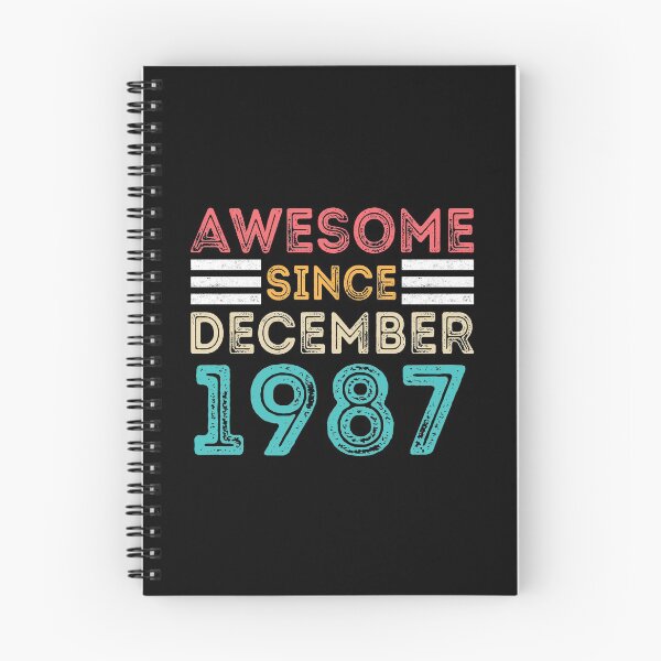 Item preview, Retro Vintage 33rd Birthday - Awesome Since December 1987 designed and sold by meedTee.