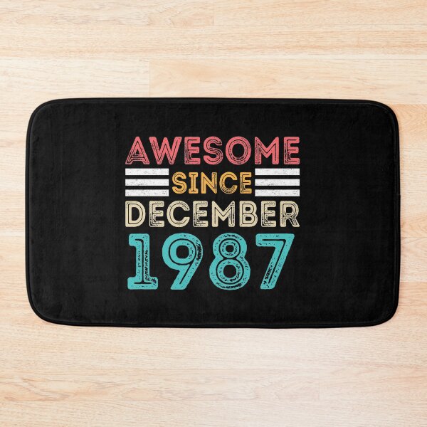 Item preview, Retro Vintage 33rd Birthday - Awesome Since December 1987 designed and sold by meedTee.