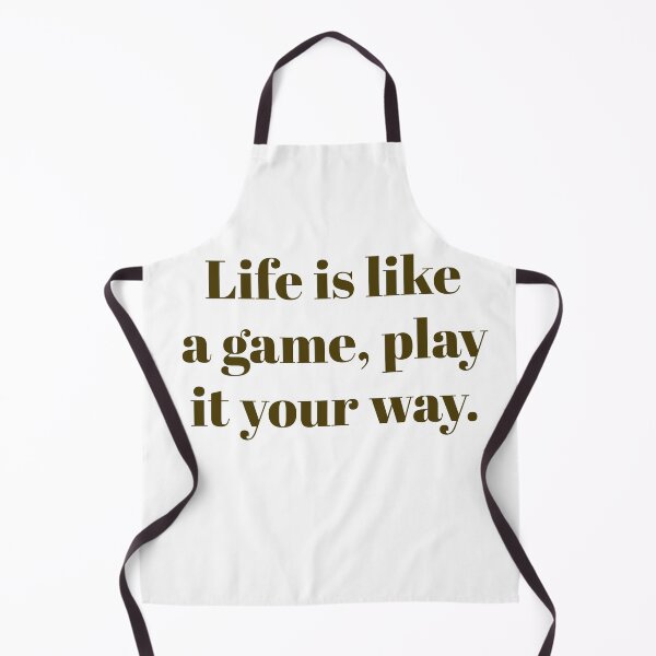 Item preview, Life is like a game design. designed and sold by Andrew Hopgood.