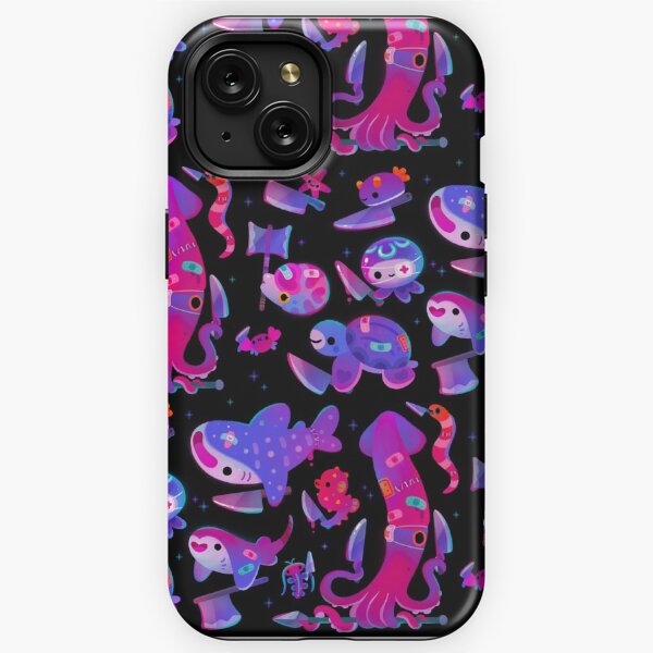 Stabby marine life iPhone Tough Case